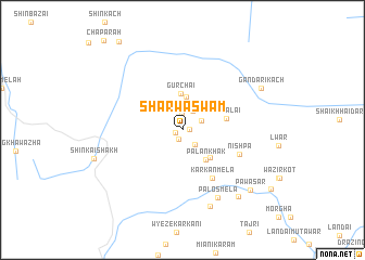 map of Sharwas Wām