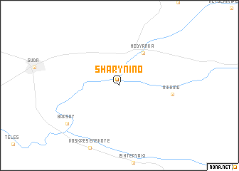 map of Sharynino