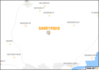 map of Sharypovo