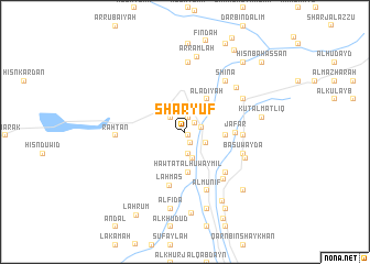 map of Sharyūf