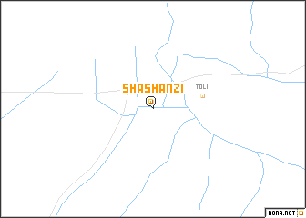 map of Shashanzi