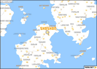 map of Shashan