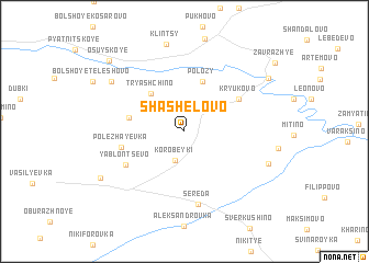 map of Shashelovo