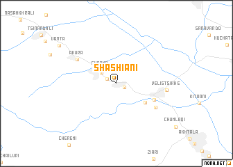 map of Shashiani