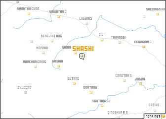 map of Shashi