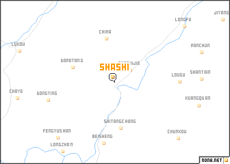 map of Shashi