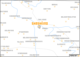 map of Shashkino