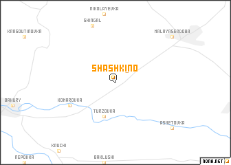 map of Shashkino