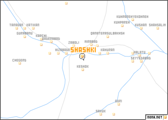 map of Shāshkī