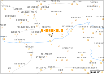 map of Shashkovo