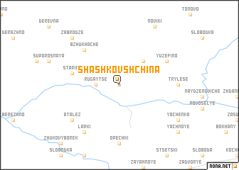 map of Shashkovshchina
