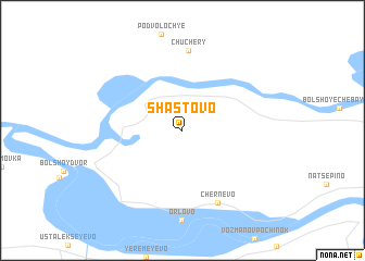 map of Shastovo