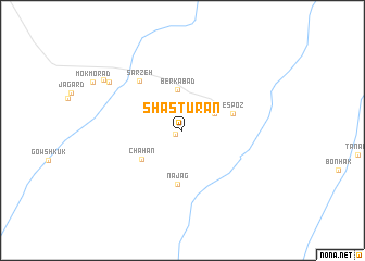 map of Shastūrān