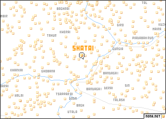 map of Shātai