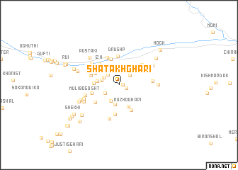 map of Shatakh Ghari