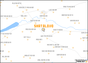 map of Shatalovo