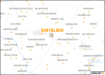 map of Shatalovo