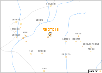 map of Shatālū