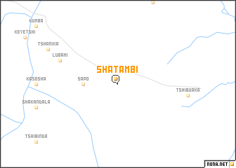 map of Shatambi