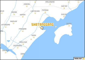 map of Shatanggang
