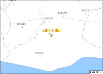 map of Shatangi