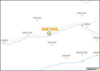 map of Shatang