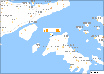 map of Shatang