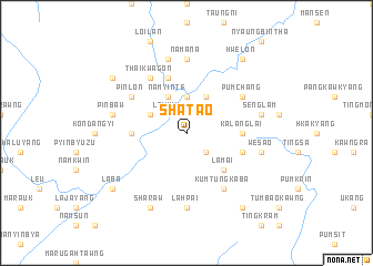 map of Shatao