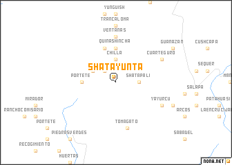 map of Shatayunta