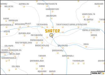 map of Shāţer