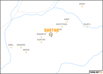 map of Sha‘thāʼ