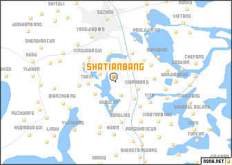 map of Shatianbang