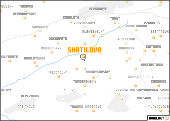 map of Shatilova