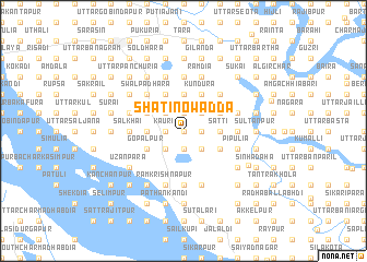 map of Shātinowādda