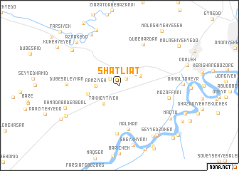 map of Shaţlīāt