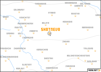 map of Shatneva