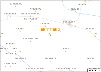 map of Shatnevo