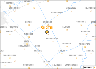 map of Shatou