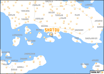 map of Shatou