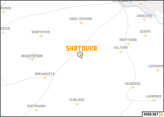 map of Shatovka