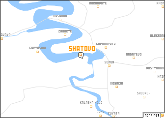 map of Shatovo