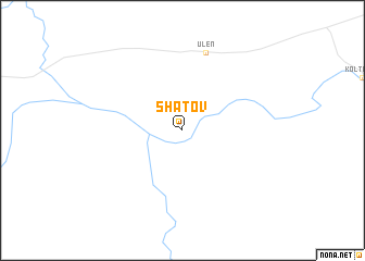 map of Shatov