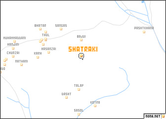 map of Shatraki