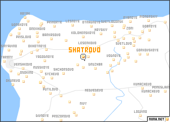 map of Shatrovo