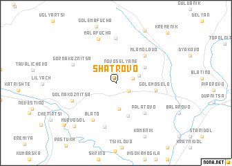 map of Shatrovo