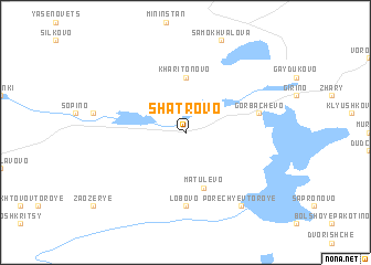 map of Shatrovo