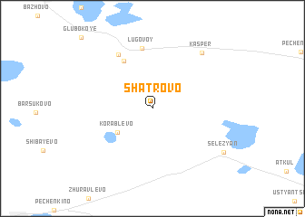 map of Shatrovo