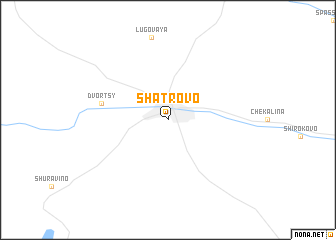 map of Shatrovo