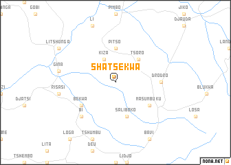 map of Shatsekwa