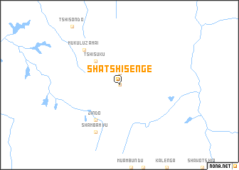 map of Shatshisenge